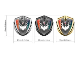 Pontiac 3D Emblema Insignia Experto Concepto Acero Inox 3D